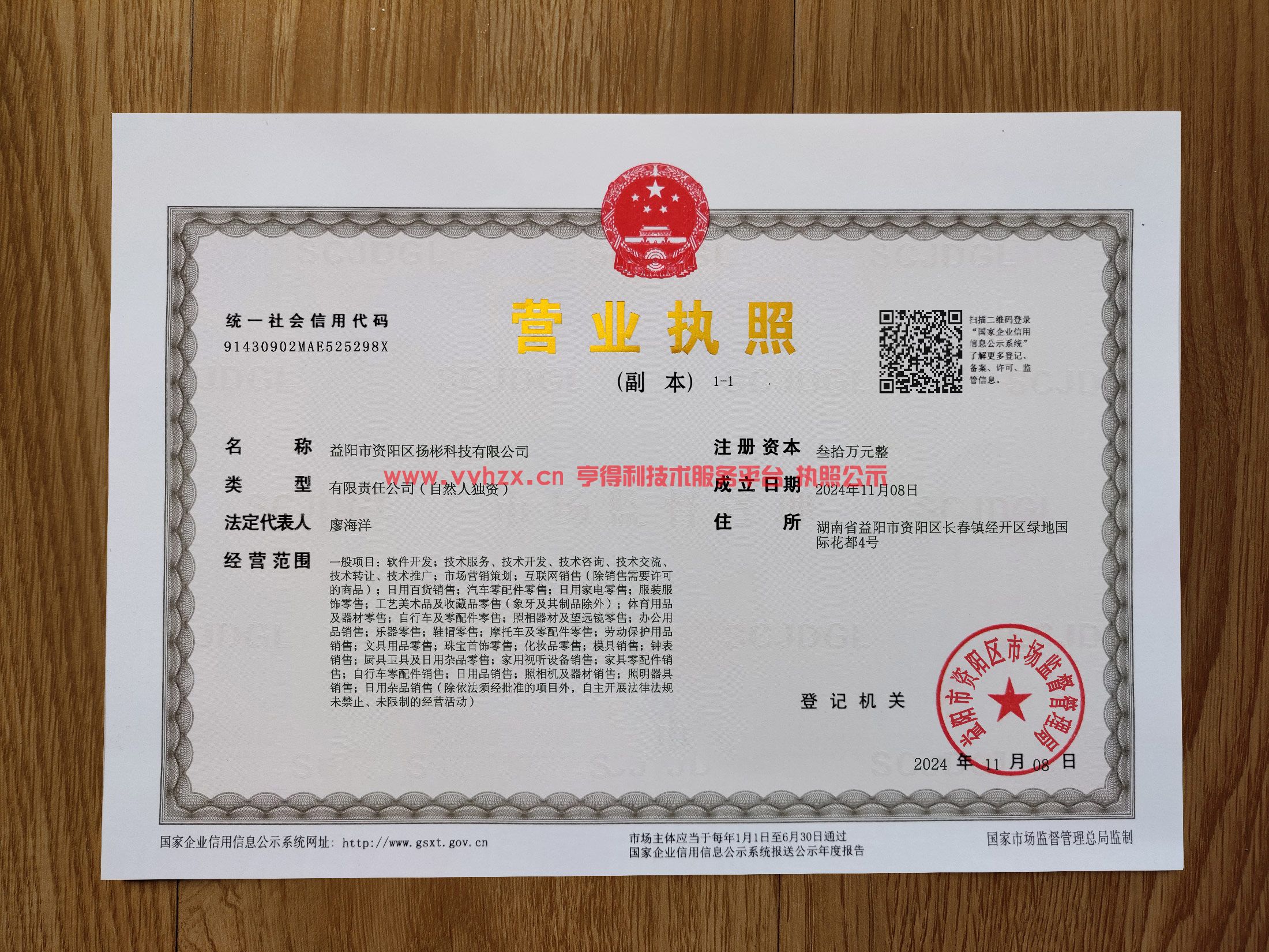 企业执照