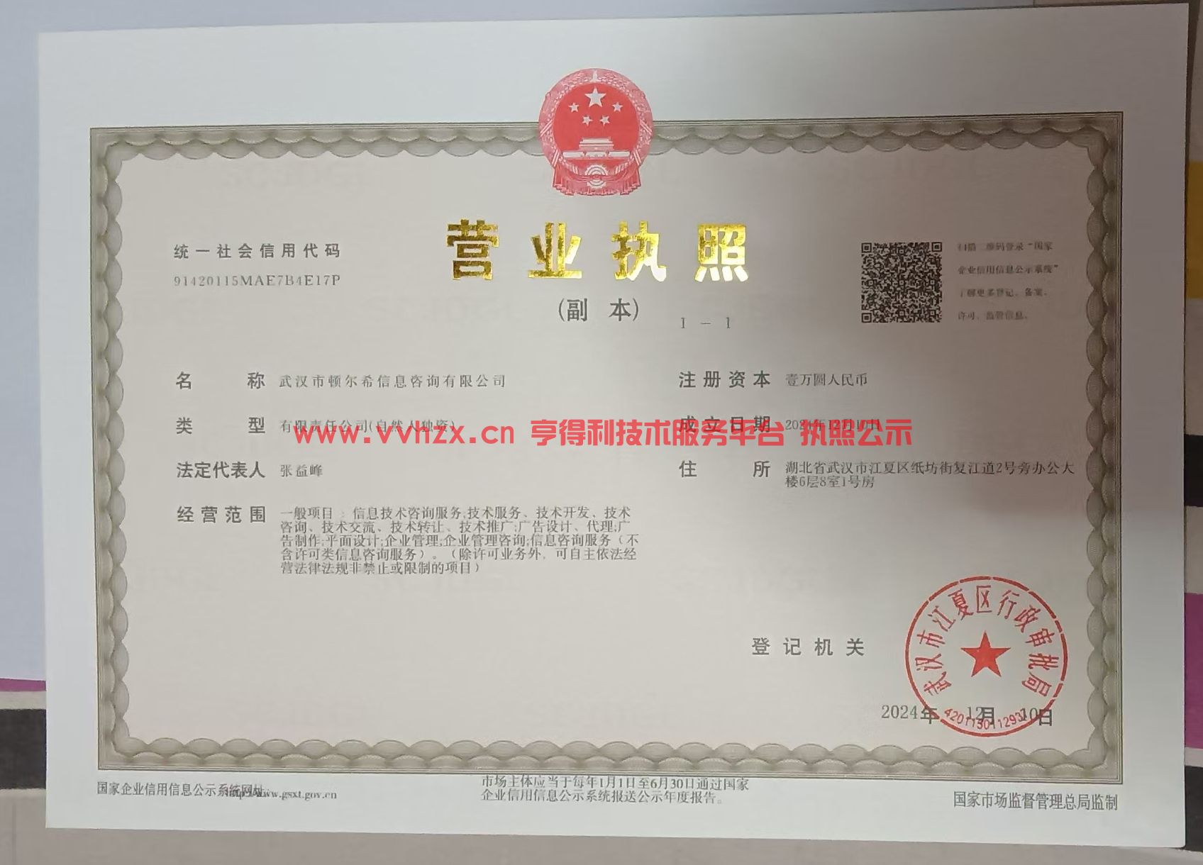 企业执照